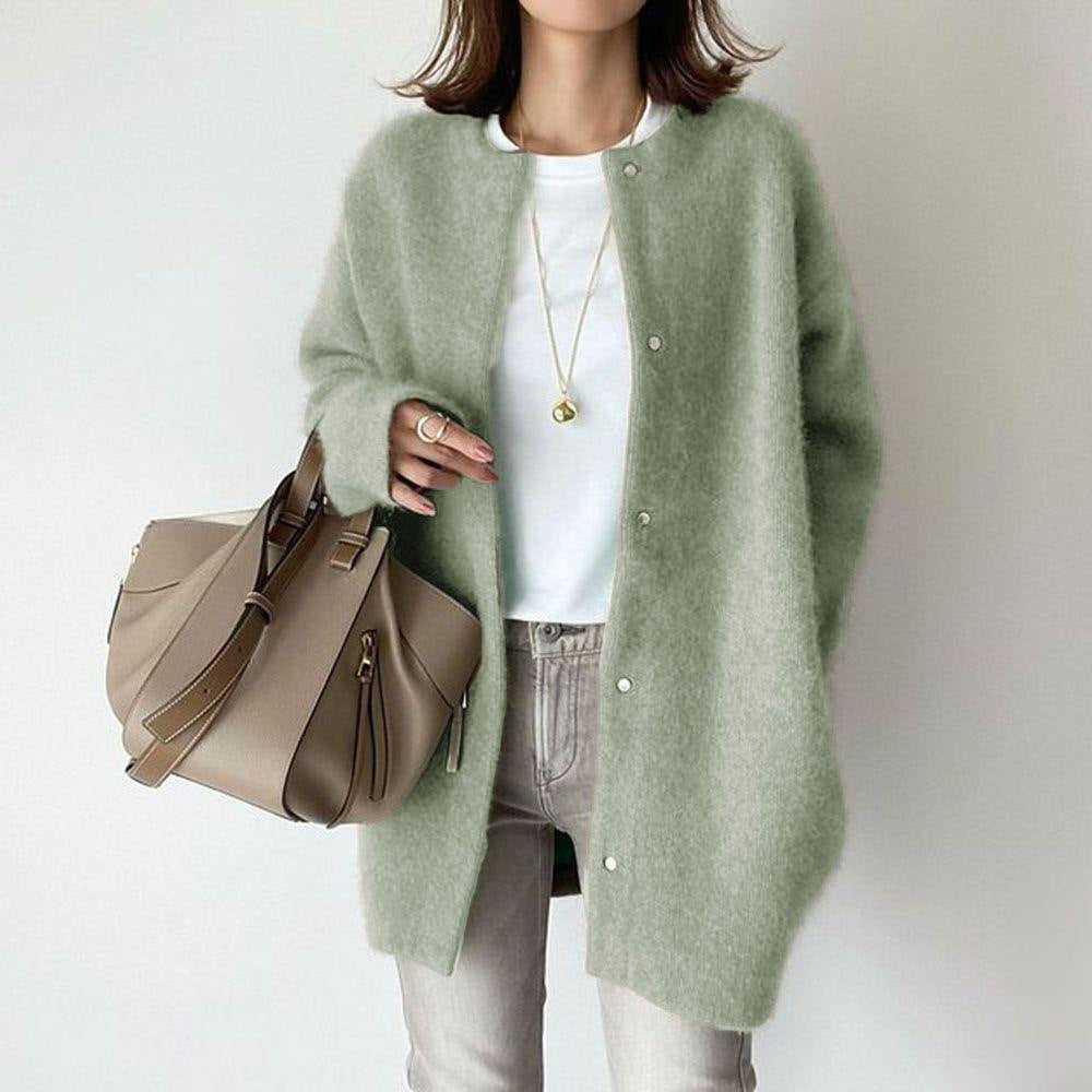 Alpenfeld | Langer Cardigan im Vintage-Stil