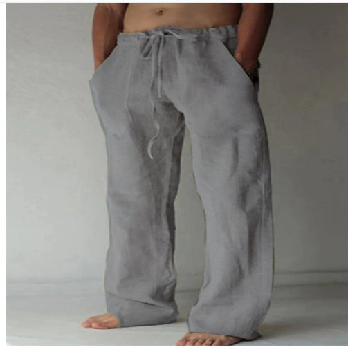 Alpenfeld™ | Herren Freizeithose im Japanischen Stil – Locker, Atmungsaktiv & Modern für Alltag und Urlaub