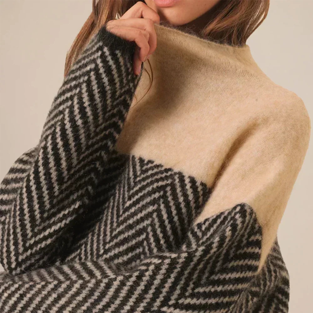 Alpenfeld | Rollkragen Strickpullover