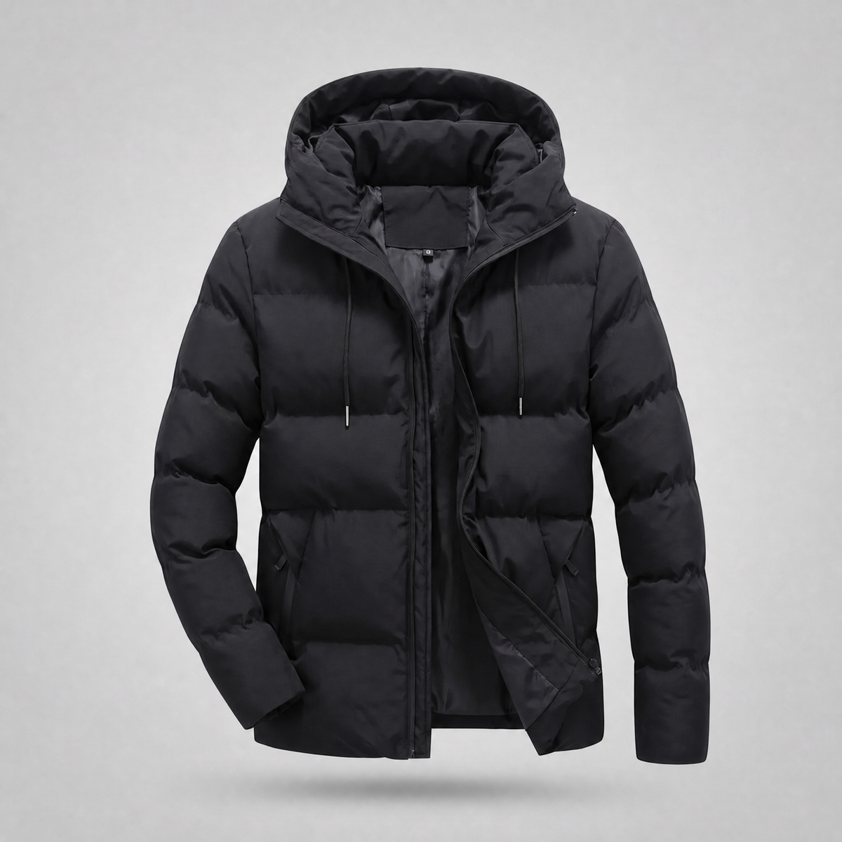 Alpenfeld | Gefütterte Herrenjacke mit Kapuze