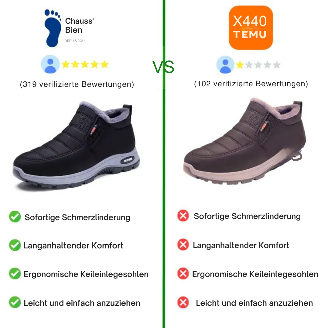 Alpenfeld™ | Winter-Wanderschuhe mit orthopädischem Komfort
