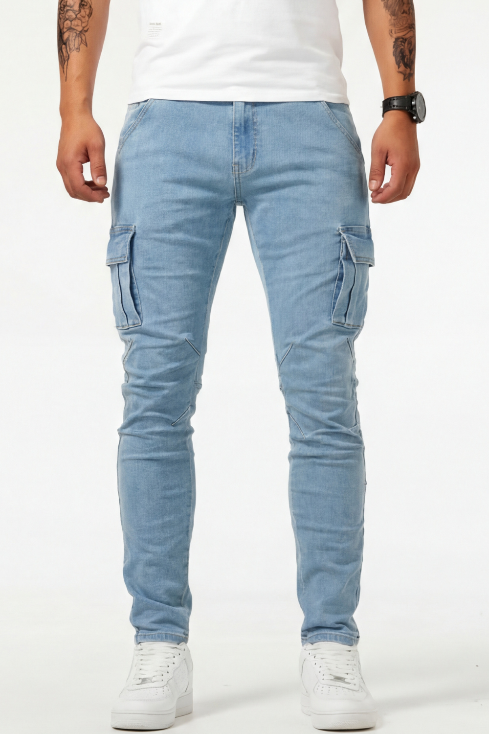 Alpenfeld | Cargo-Jeans für Herren  (1 kaufen, 1 GRATIS dazu)