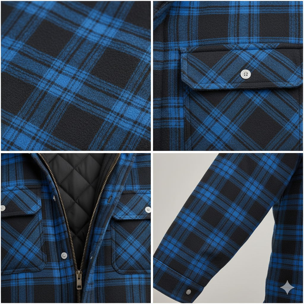 Alpenfeld | Warme Herrenjacke aus Premium Wollmix