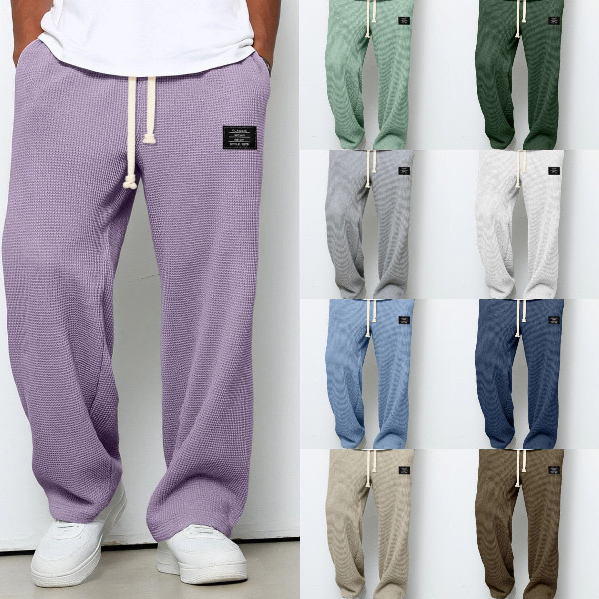 Alpenfeld | Lässige Herren-Freizeithose mit verstellbarem Bund