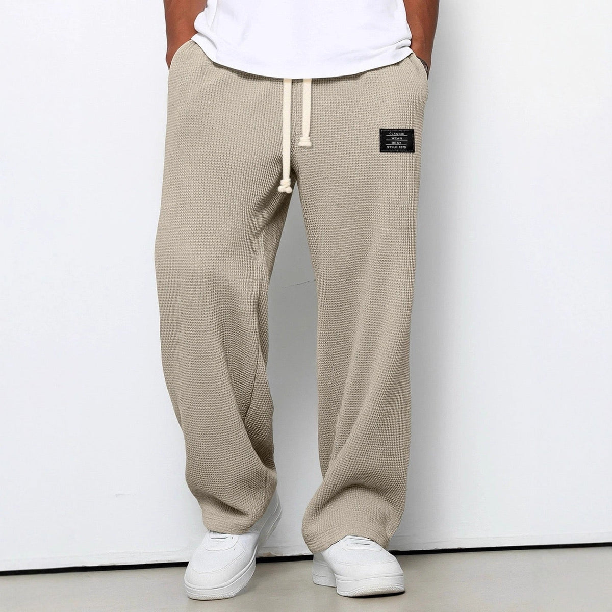 Alpenfeld | Lässige Herren-Freizeithose mit verstellbarem Bund