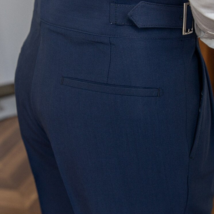 Alpenfeld™ | Ellis - Klassische Hose Mit Hoher Taille Und Schnallenverschluss Für Herren