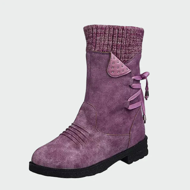 Alpenfeld™ | Elegante Stiefeletten aus Wildleder