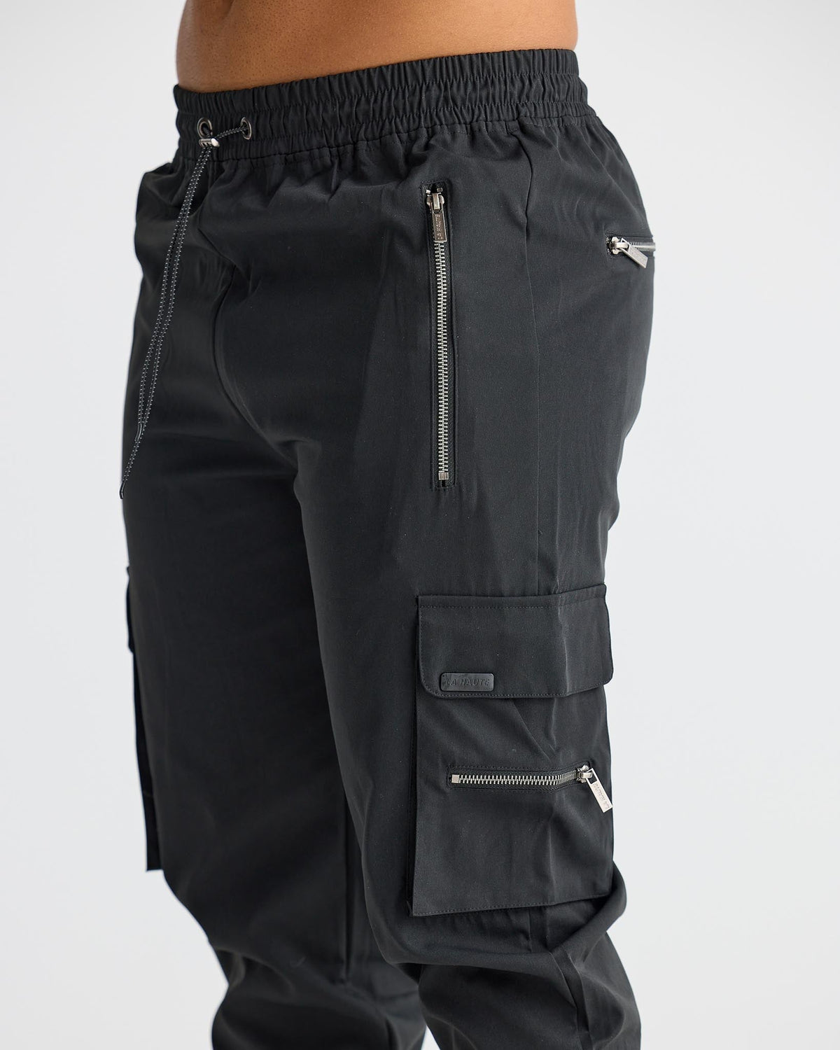 Alpenfeld | Schwarze Cargo-Hose (1 kaufen, 1 GRATIS dazu)