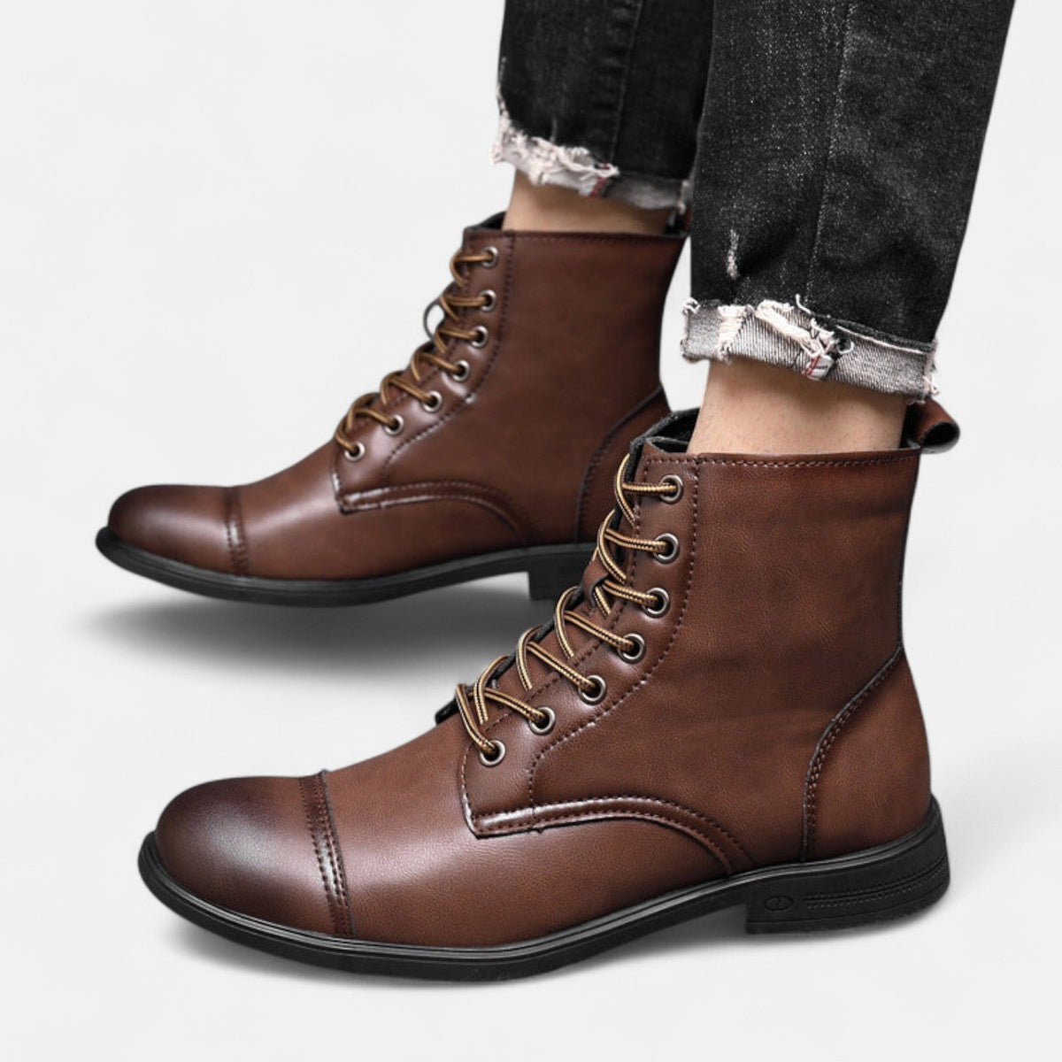 Martino™ | Elegante Herrenstiefel aus Kunstleder