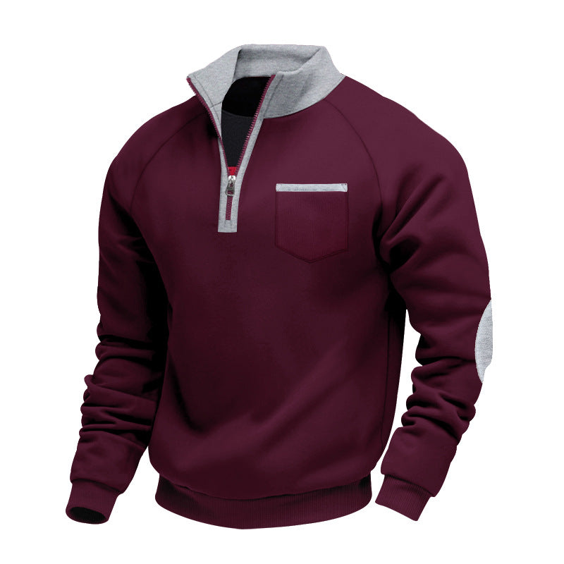 Sommerfeld | Herren-Fleece-Half-Zip-Pullover
