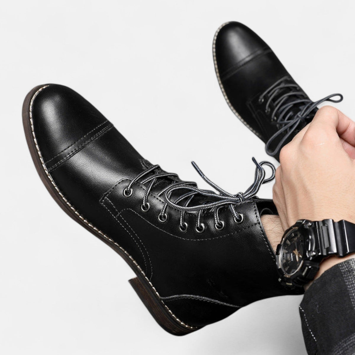 Martino™ | Elegante Herrenstiefel aus Kunstleder