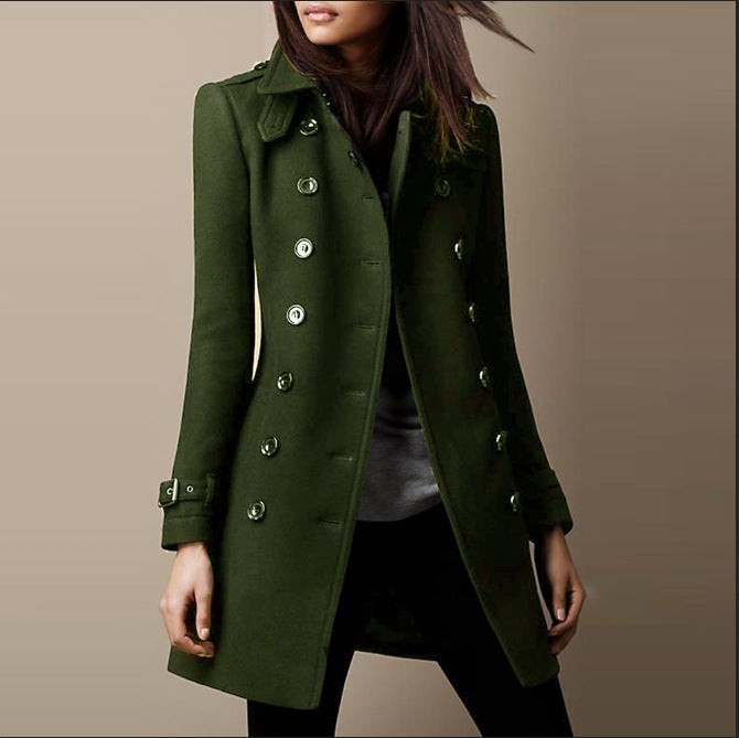 Alpenfeld™ | Nadia – Trendiger Trenchcoat