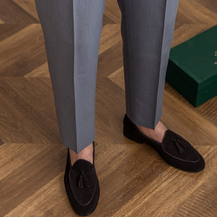 Alpenfeld™ | Ellis - Klassische Hose Mit Hoher Taille Und Schnallenverschluss Für Herren