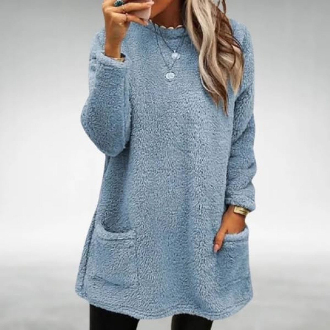 Alpenfeld | Langer Fleece-Pullover