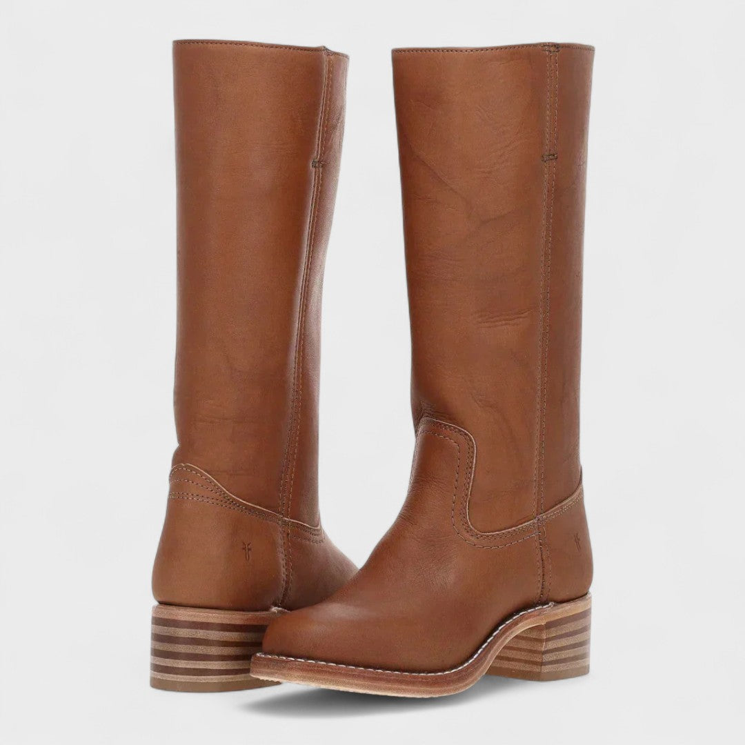 Alpenfeld™ | Klassische Reitstiefel mit hohem Schaft