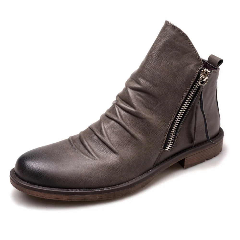 Alpenfeld™ | Chelsea-Stiefel aus Leder