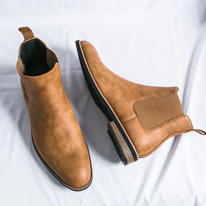 Alpenfeld™ | Chelsea-Stiefel aus Leder