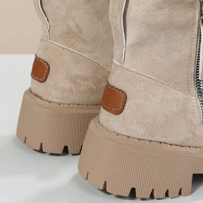 Alpenfeld™ | Gefütterte Winterstiefel mit Seitlichem Reißverschluss
