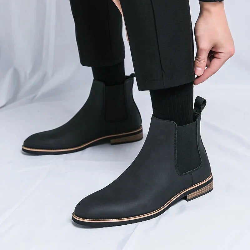 Alpenfeld™ | Chelsea-Stiefel aus Leder