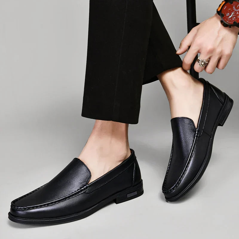 Alpenfeld | Premium Lederhalbschuhe für Herren