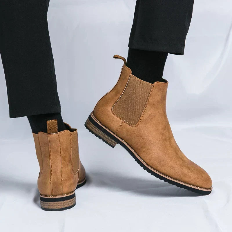 Alpenfeld™ | Chelsea-Stiefel aus Leder