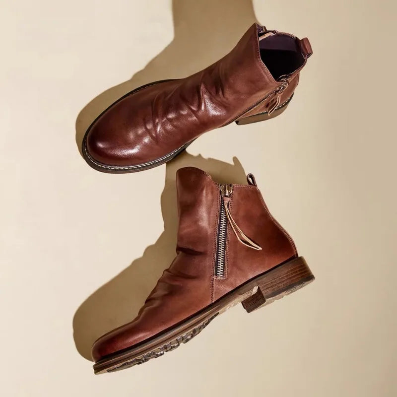 Alpenfeld™ | Chelsea-Stiefel aus Leder