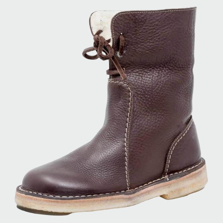 Alpenfeld™ | Wasserdichte Herrenlederschuhe mit Wollfutter