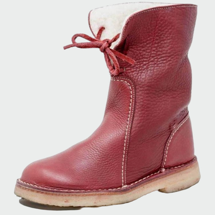 Alpenfeld™ | Wasserdichte Herrenlederschuhe mit Wollfutter