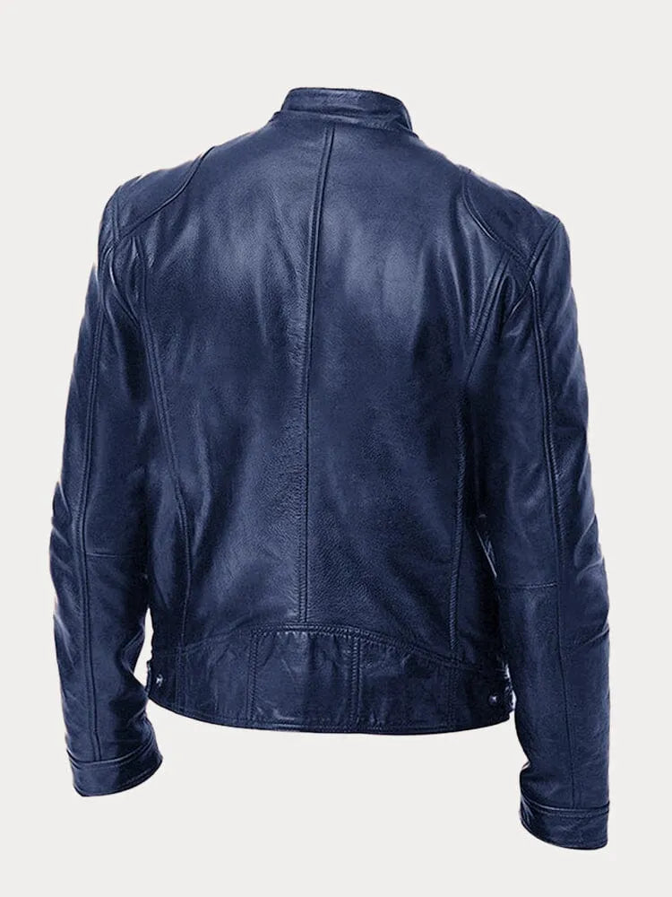 Alpenfeld | Klassische Lederjacke für Herren