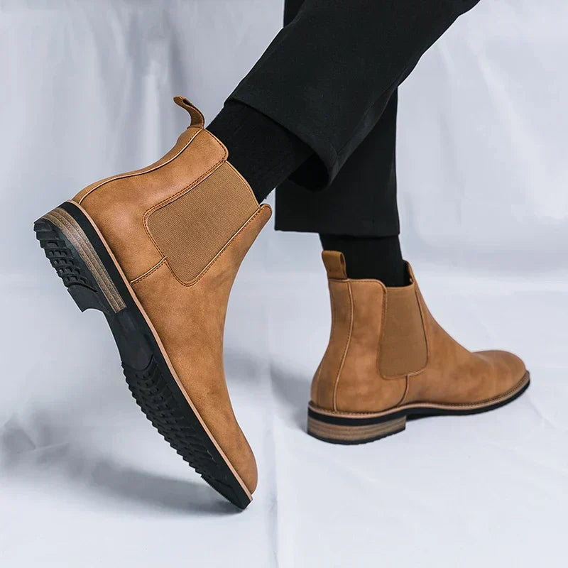 Alpenfeld™ | Chelsea-Stiefel aus Leder