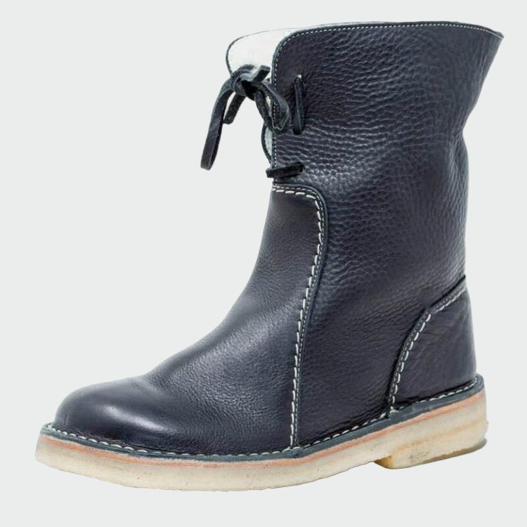 Alpenfeld™ | Wasserdichte Herrenlederschuhe mit Wollfutter