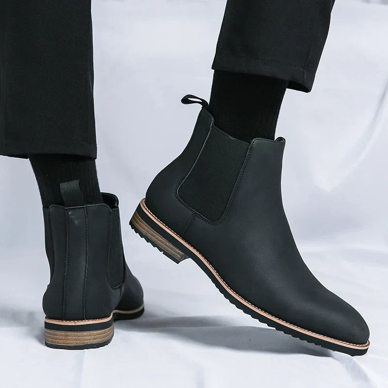 Alpenfeld™ | Chelsea-Stiefel aus Leder