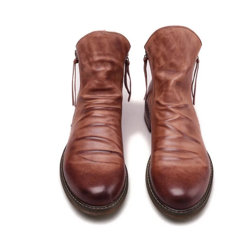 Alpenfeld™ | Chelsea-Stiefel aus Leder
