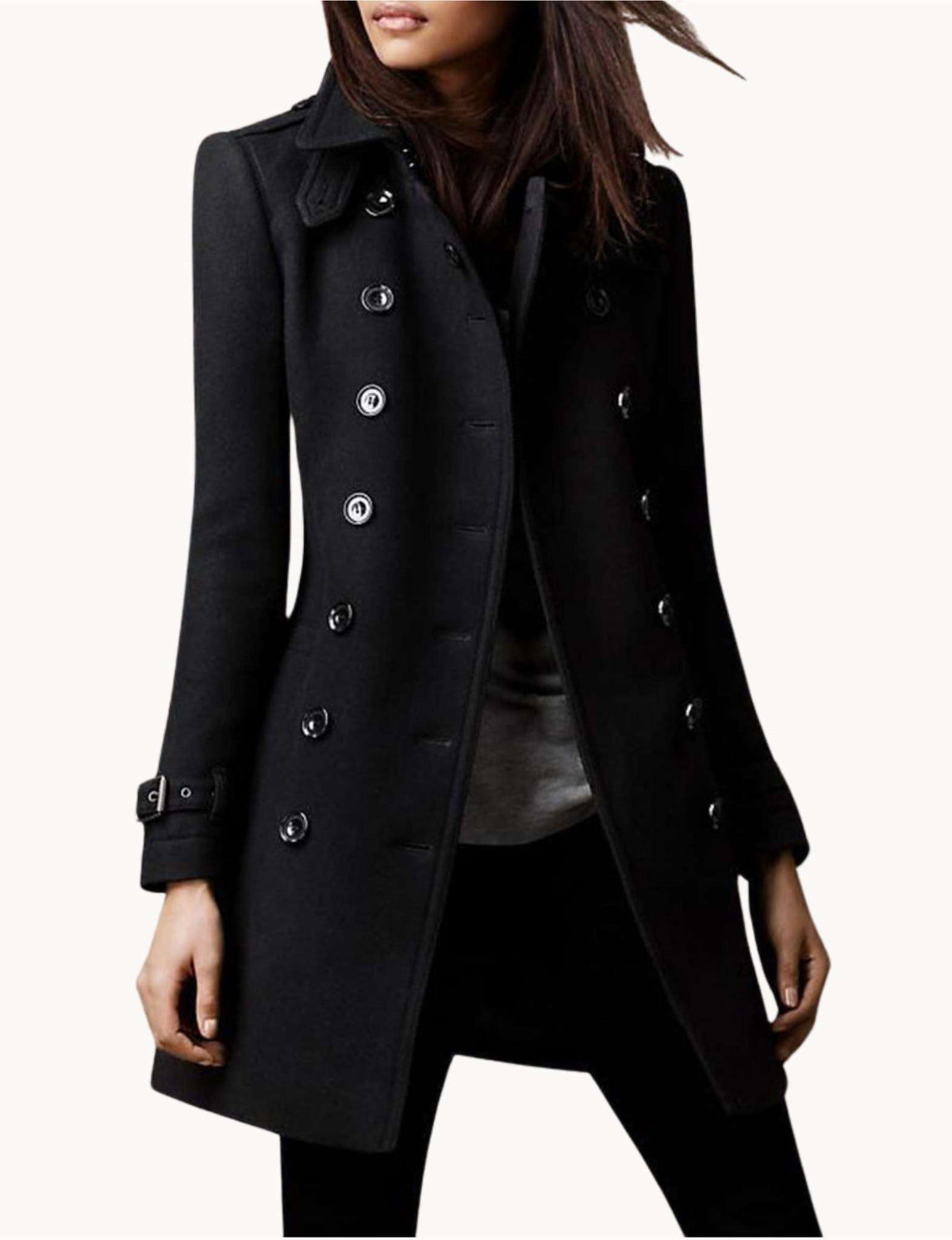 Alpenfeld™ | Nadia – Trendiger Trenchcoat
