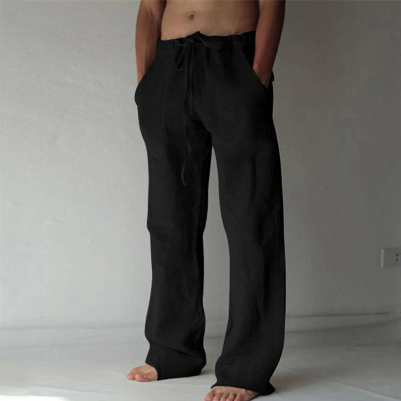 Alpenfeld™ | Herren Freizeithose im Japanischen Stil – Locker, Atmungsaktiv & Modern für Alltag und Urlaub