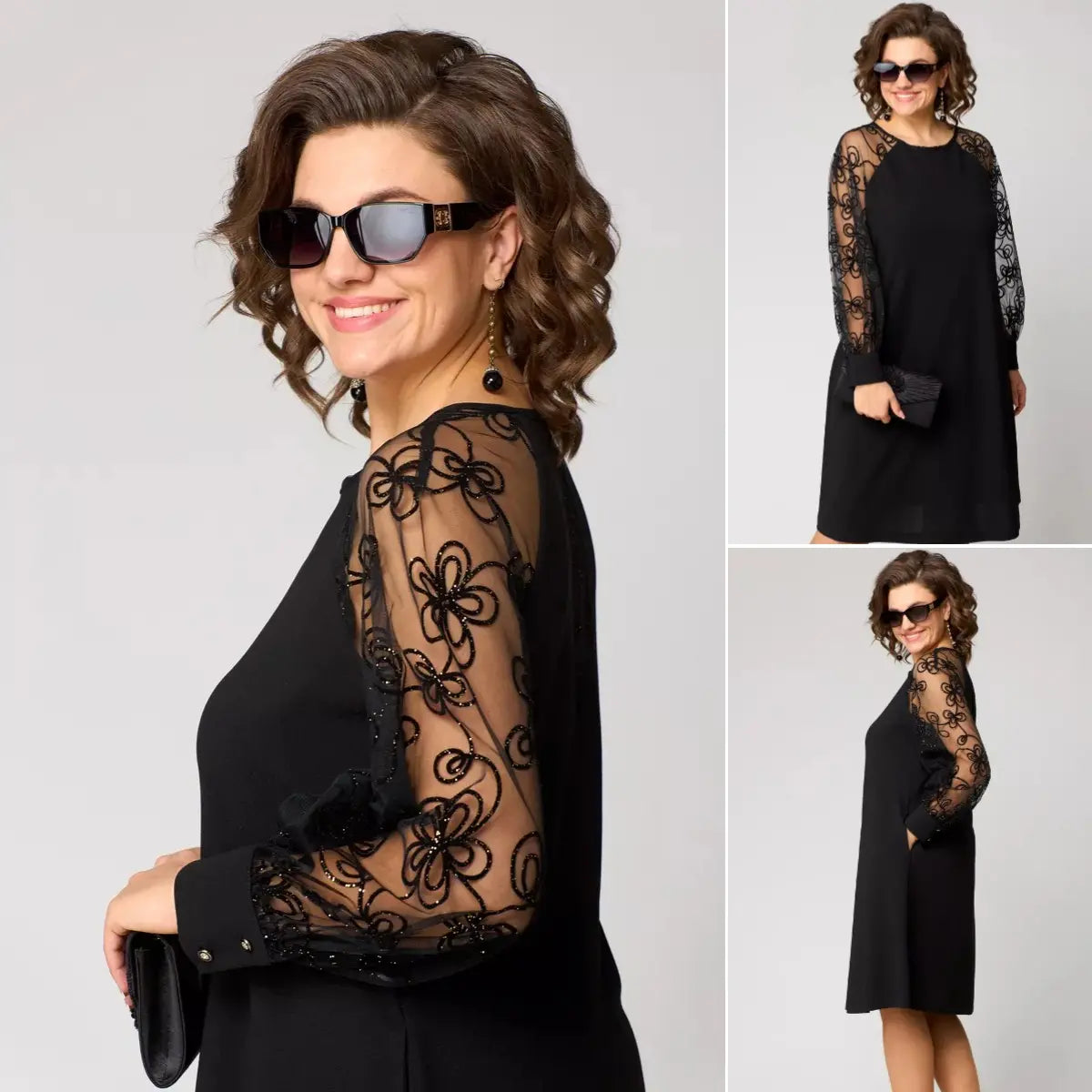 Almira™ - Klassisches Midi-Kleid für Besondere Anlässe