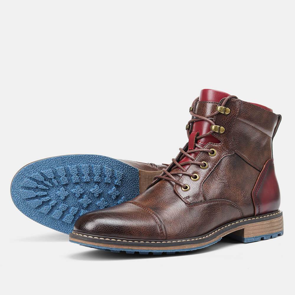 Alpenfeld™ | Oxford-Stiefel aus Leder