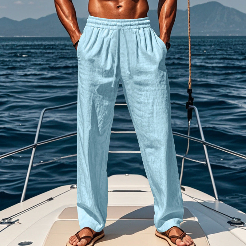 Alpenfeld™ | Atmungsaktive Baumwolle undlockere Freizeit Sporthose