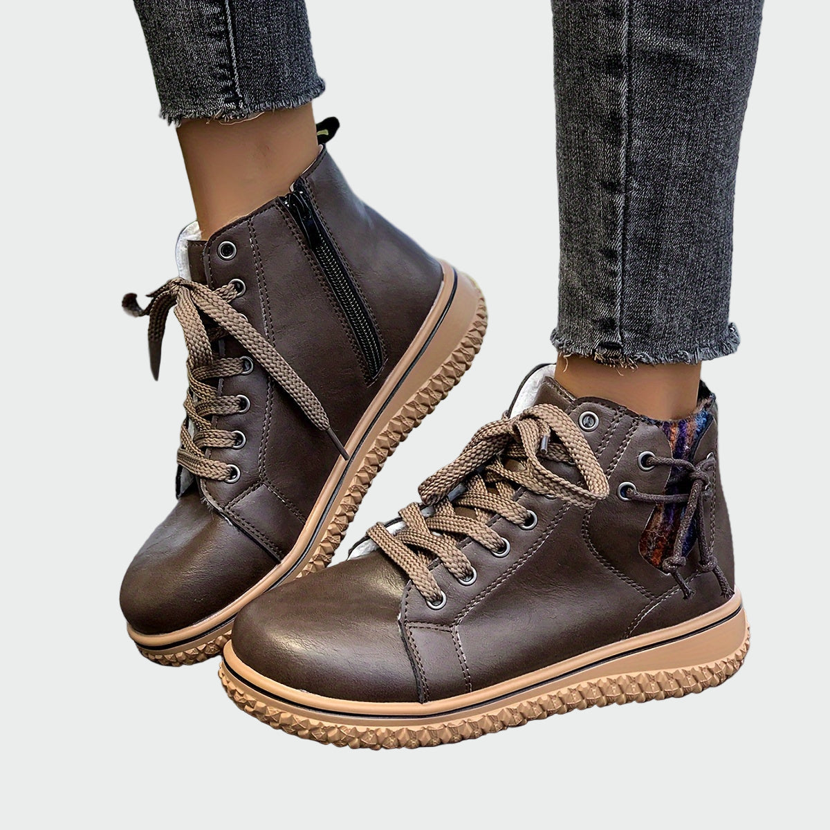 Alpenfeld™ | Orthopädische Lederstiefel bis zur Knöchel