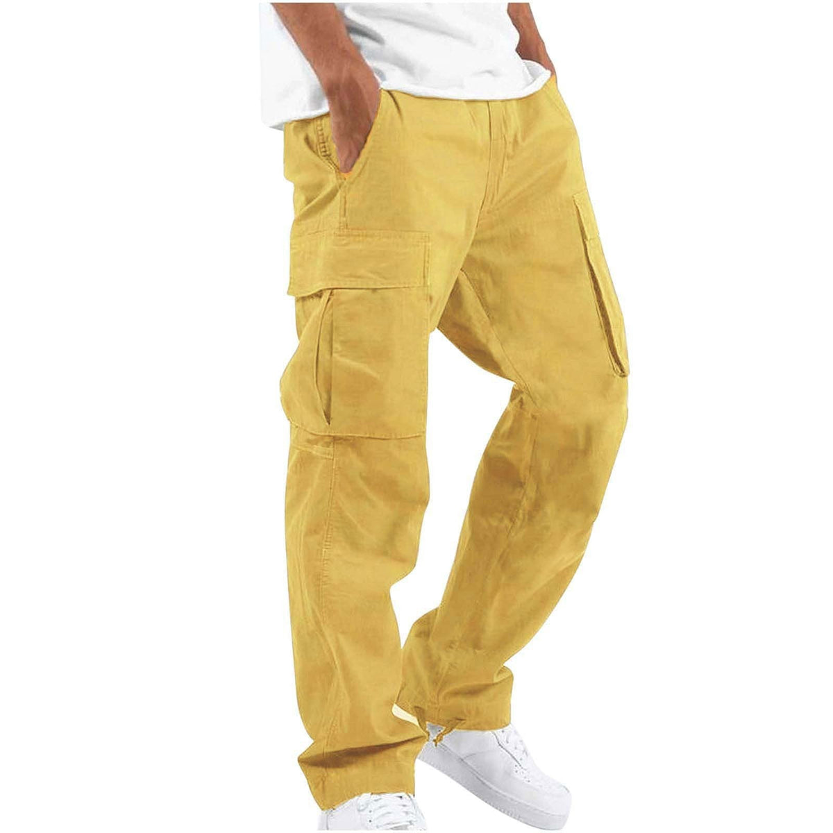 Alpenfeld™ | Herren Cargo-Hose mit weitem Schnitt – Freizeit & Utility-Hose