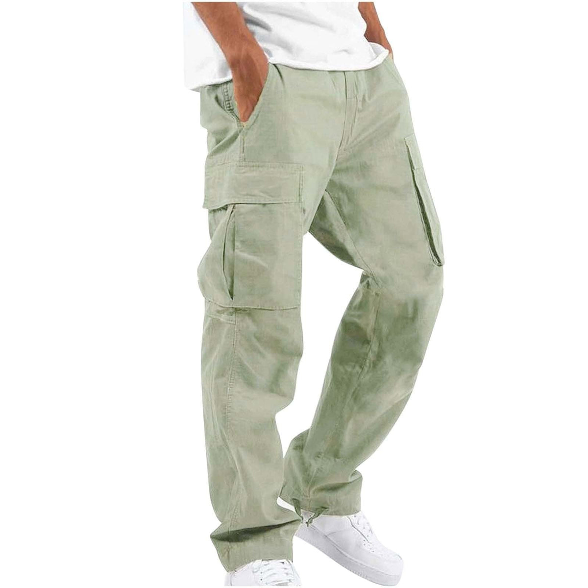 Alpenfeld™ | Herren Cargo-Hose mit weitem Schnitt – Freizeit & Utility-Hose