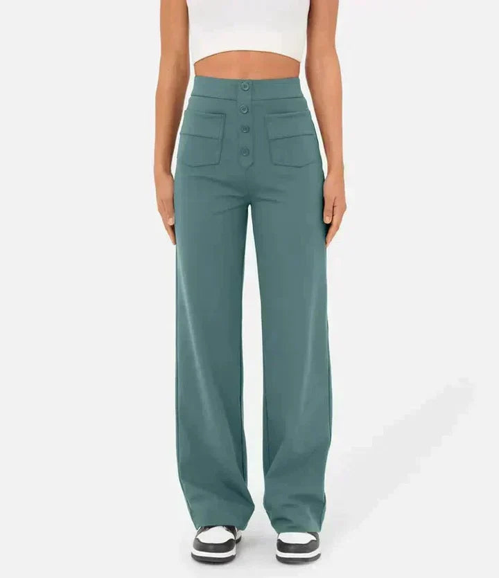 Alpenfeld | Elastische Hose mit hoher Taille