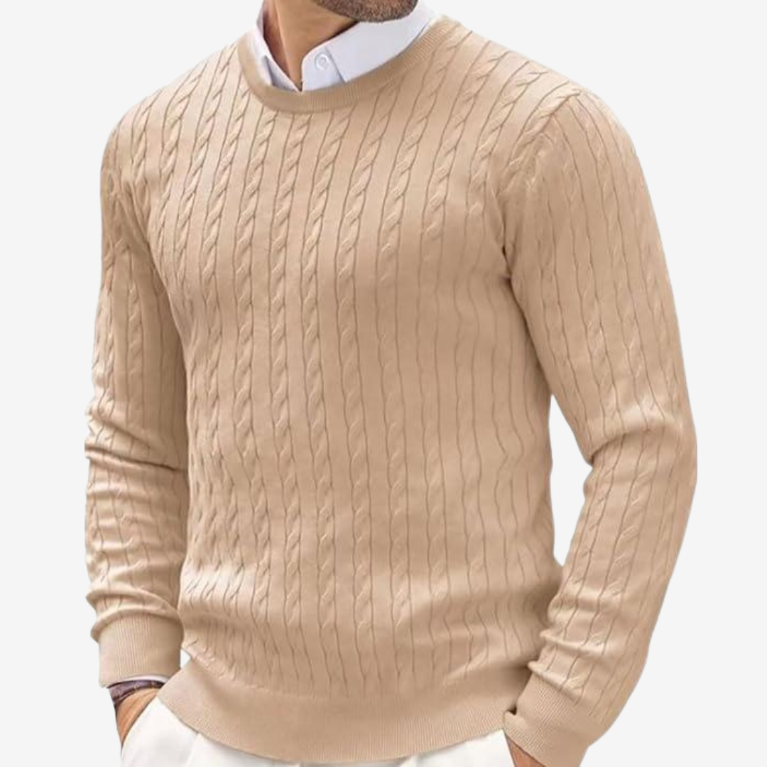 Alpenfeld | Klassischer Zopfmuster-Pullover (1 kaufen, 1 GRATIS dazu)