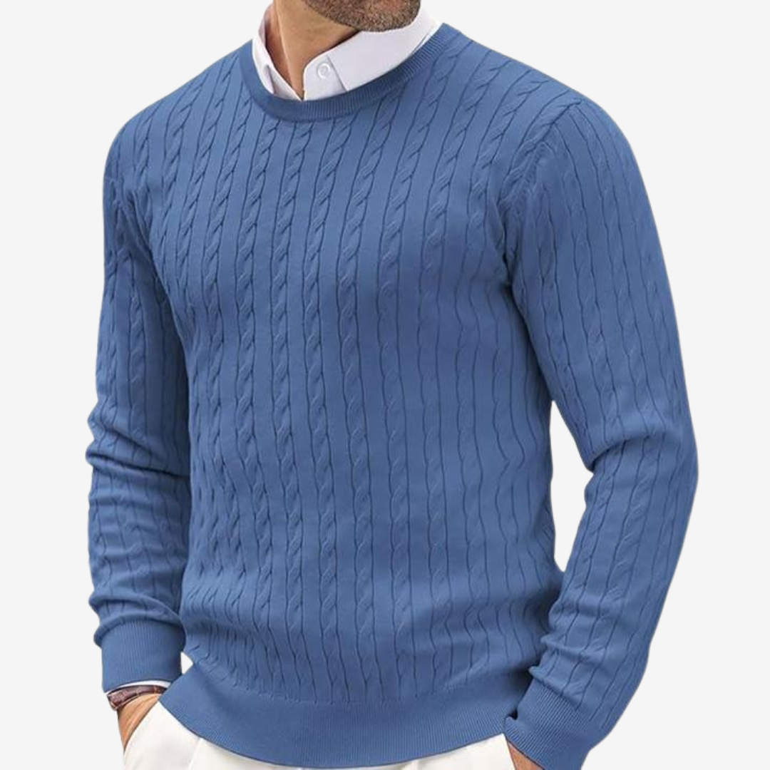 Alpenfeld | Klassischer Zopfmuster-Pullover (1 kaufen, 1 GRATIS dazu)