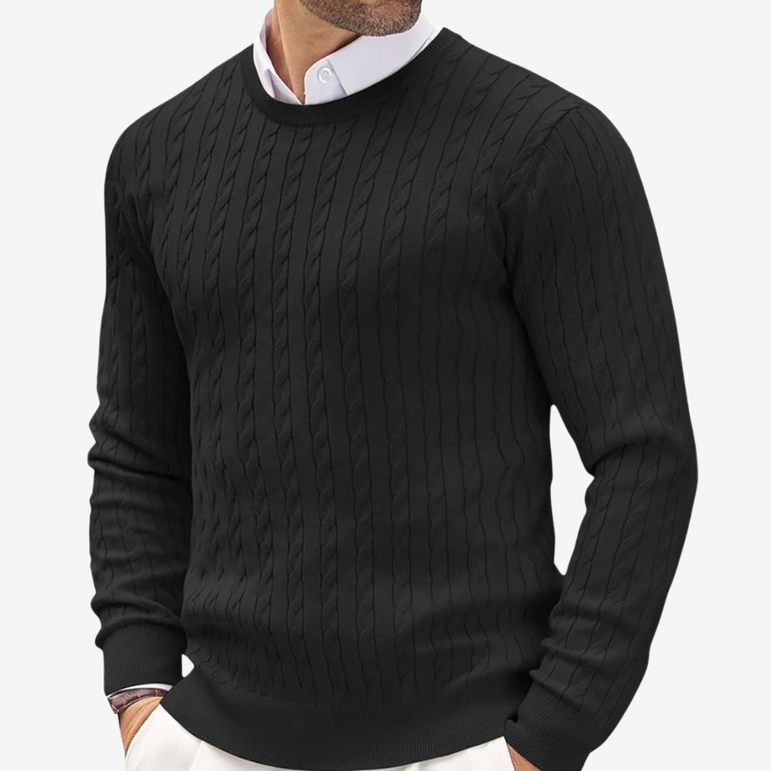 Alpenfeld | Klassischer Zopfmuster-Pullover (1 kaufen, 1 GRATIS dazu)