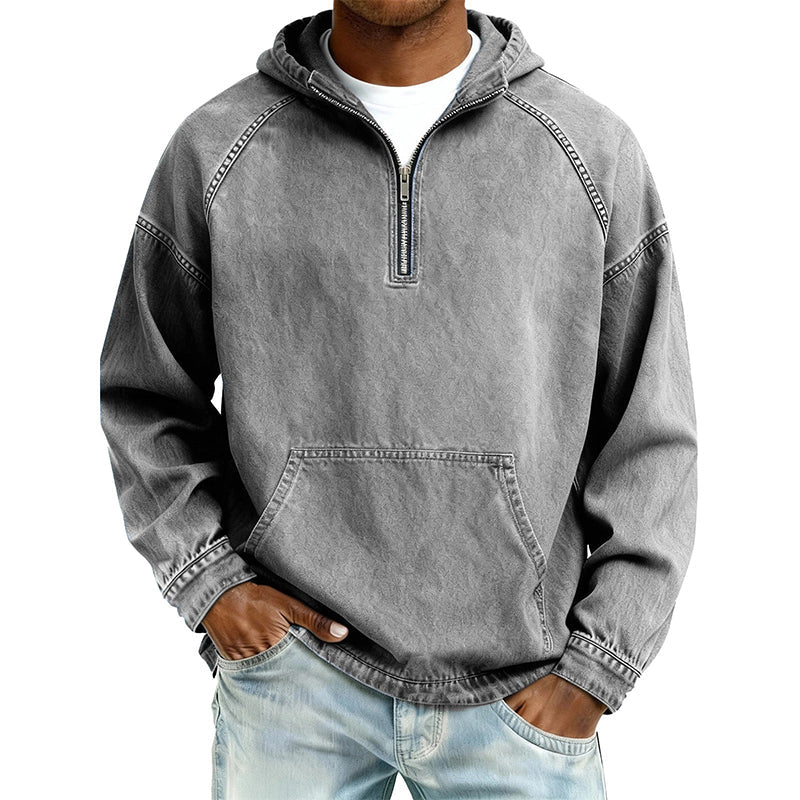 Alpenfeld | Lässiger Denim-Hoodie (1 Kaufen, 1 GRATIS dazu)