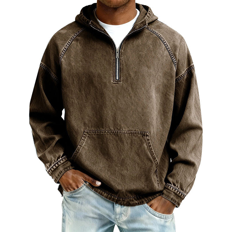 Alpenfeld | Lässiger Denim-Hoodie (1 Kaufen, 1 GRATIS dazu)