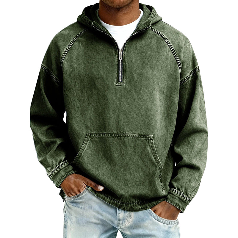 Alpenfeld | Lässiger Denim-Hoodie (1 Kaufen, 1 GRATIS dazu)