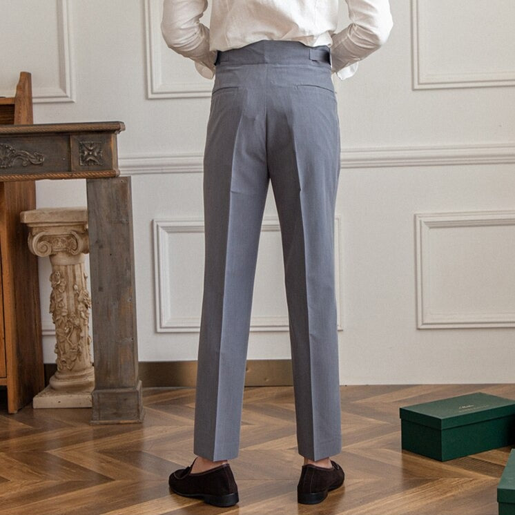 Alpenfeld™ | Ellis - Klassische Hose Mit Hoher Taille Und Schnallenverschluss Für Herren