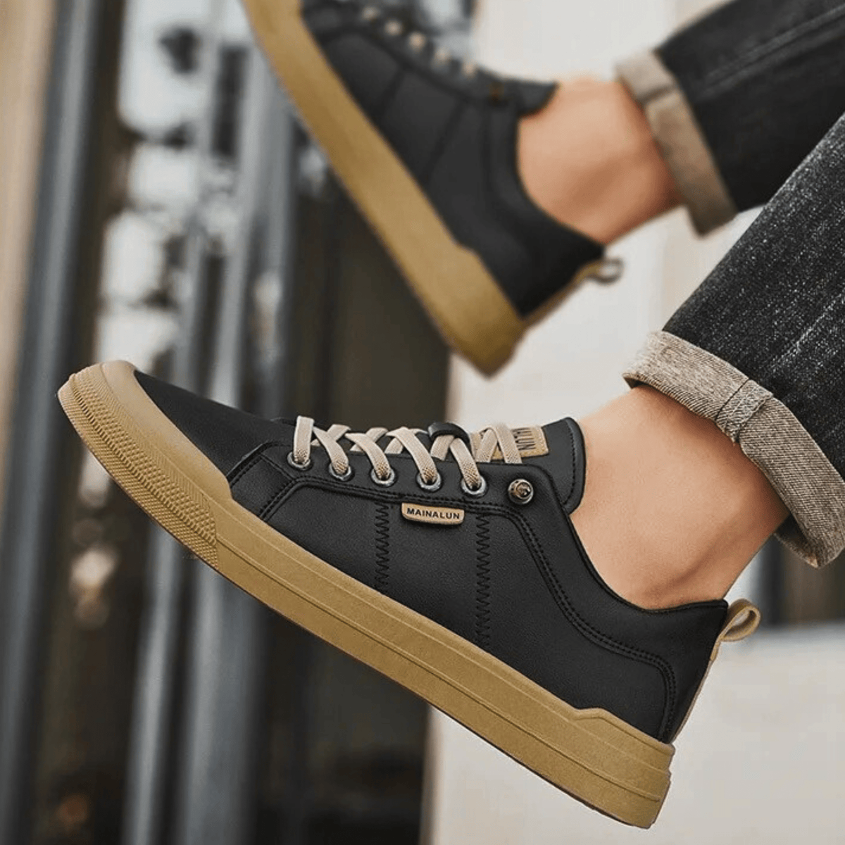 Alpenfeld | Leder-Sneaker für Herren